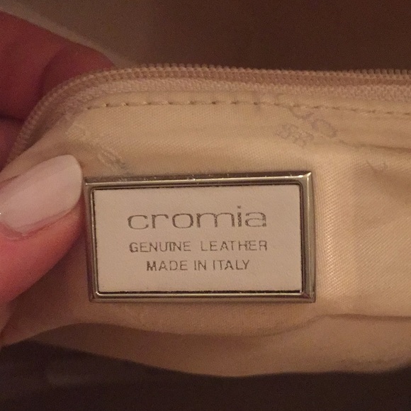 White leather Cromia handbag - Picture 3 of 3